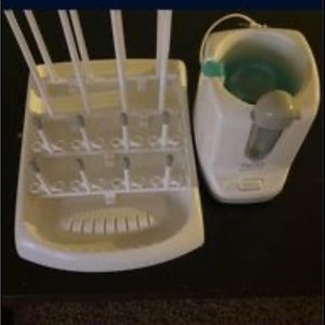 Bottle rack and warmer